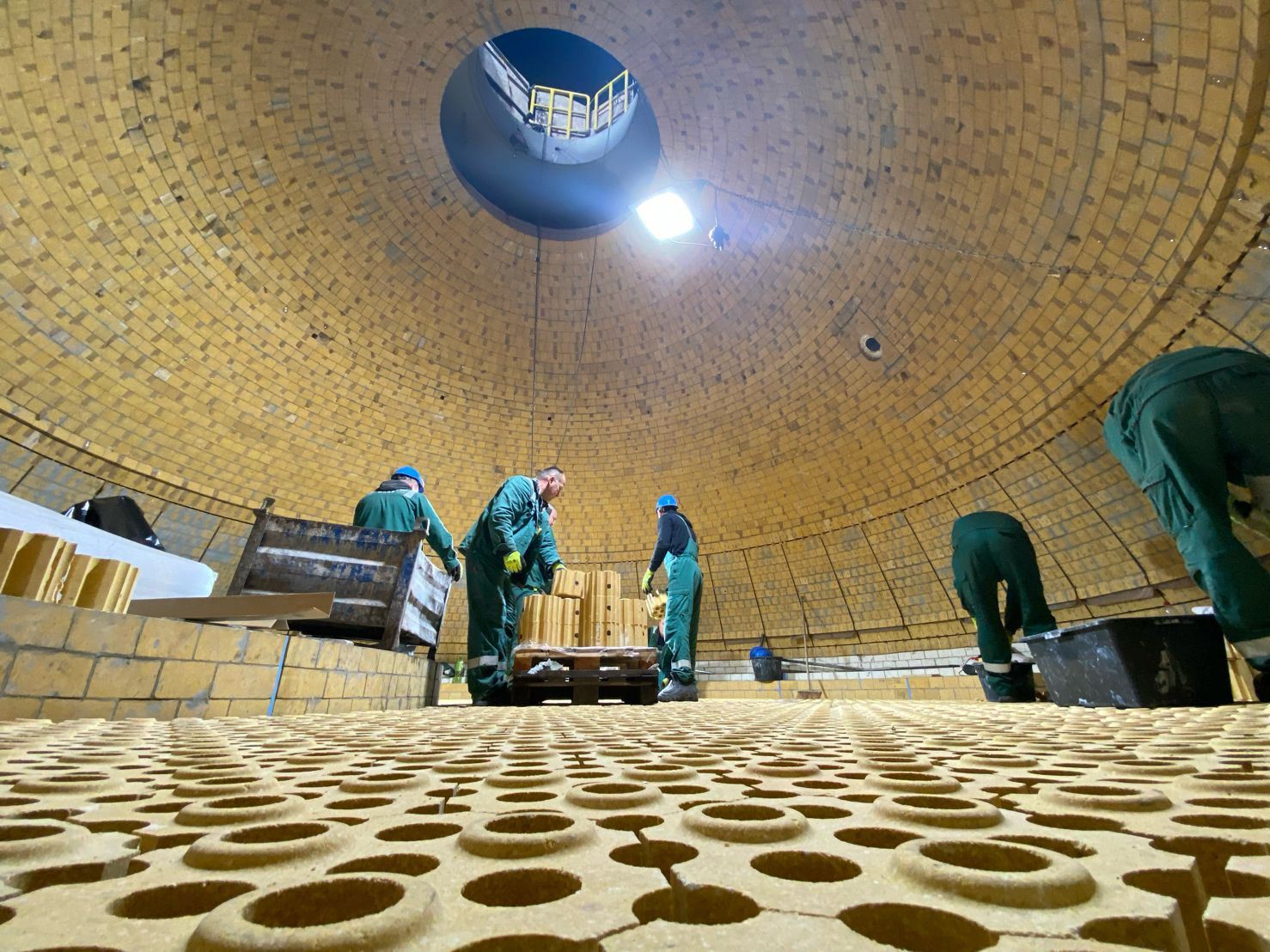 Prensip debaz nan enstalasyon refractory