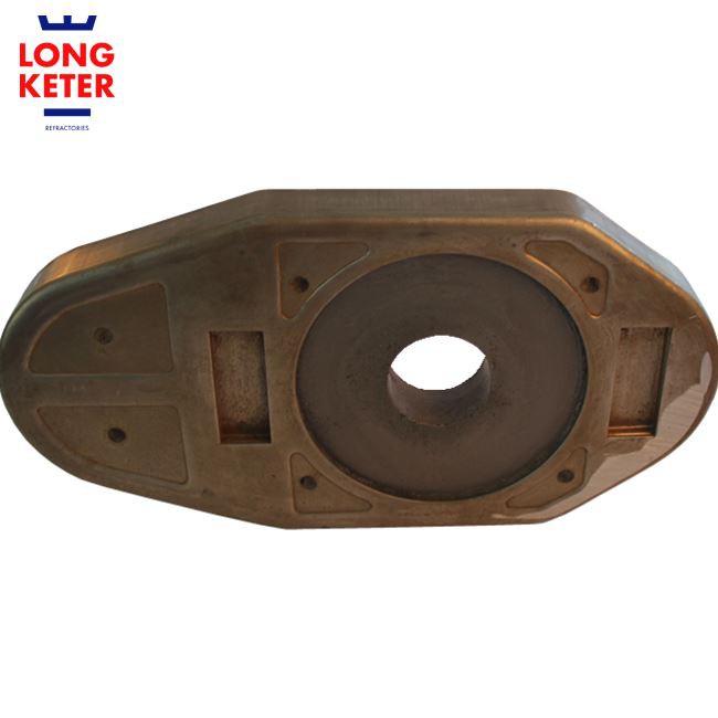 Ladle slide gate plate (40)